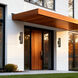 Loop LED 26 inch Dark Bronze Oxide Outdoor Wall Sconce